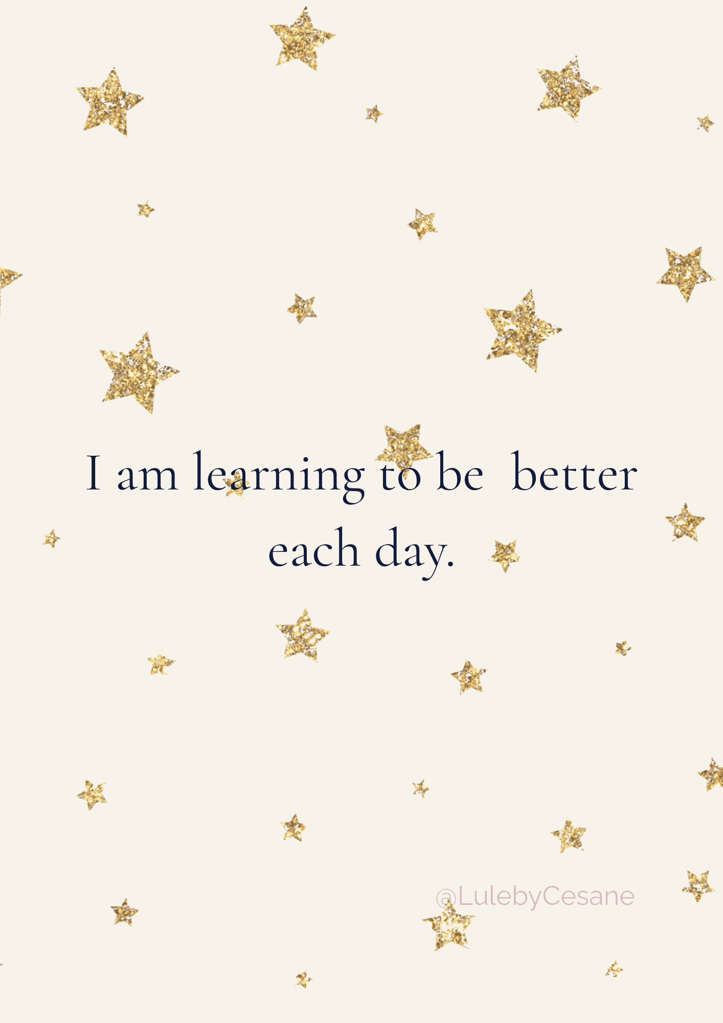 Daily Affirmation Cards - Digital Printable PDF