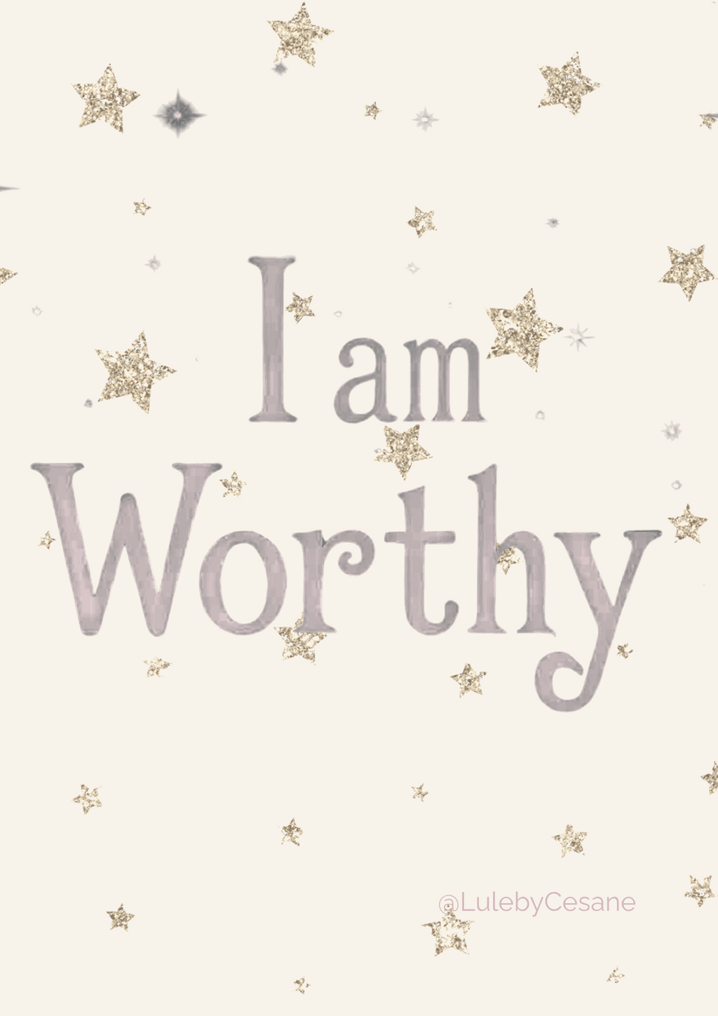 Daily Affirmation Cards - Digital Printable PDF