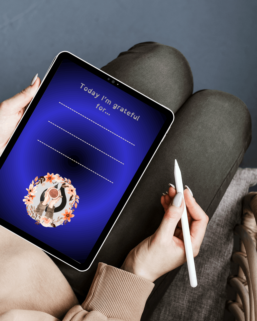 Gratitude Journal Template - Daily Mindfulness & Reflection Printable