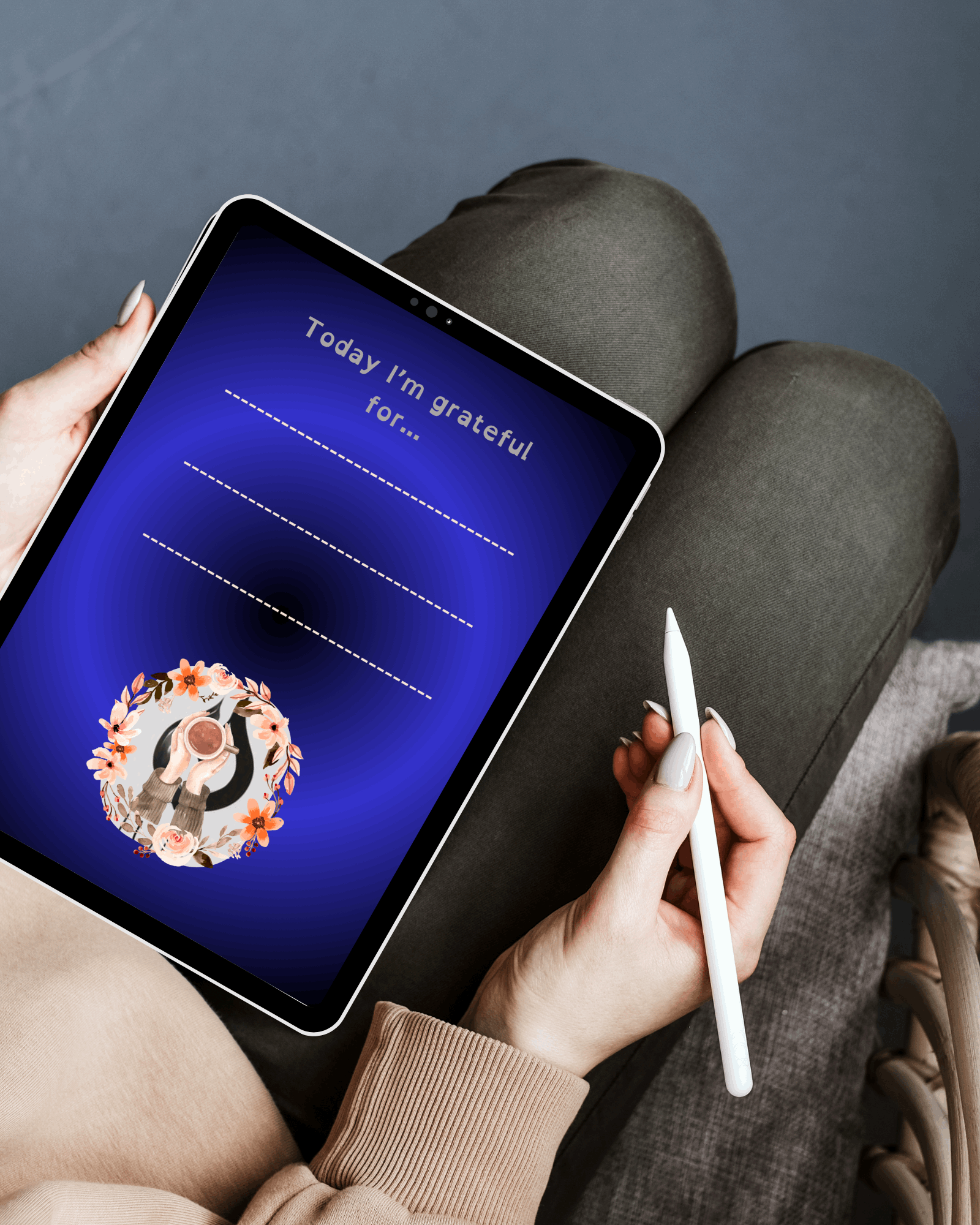 Gratitude Journal Template - Daily Mindfulness & Reflection Printable